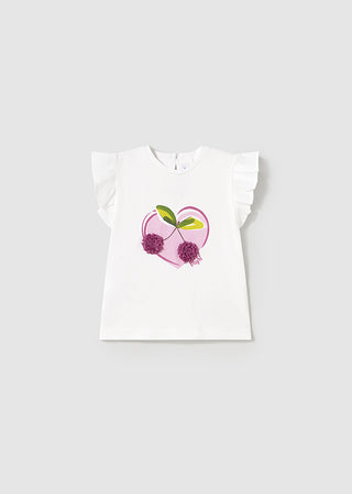 Mayoral S/S T-Shirt Cherries