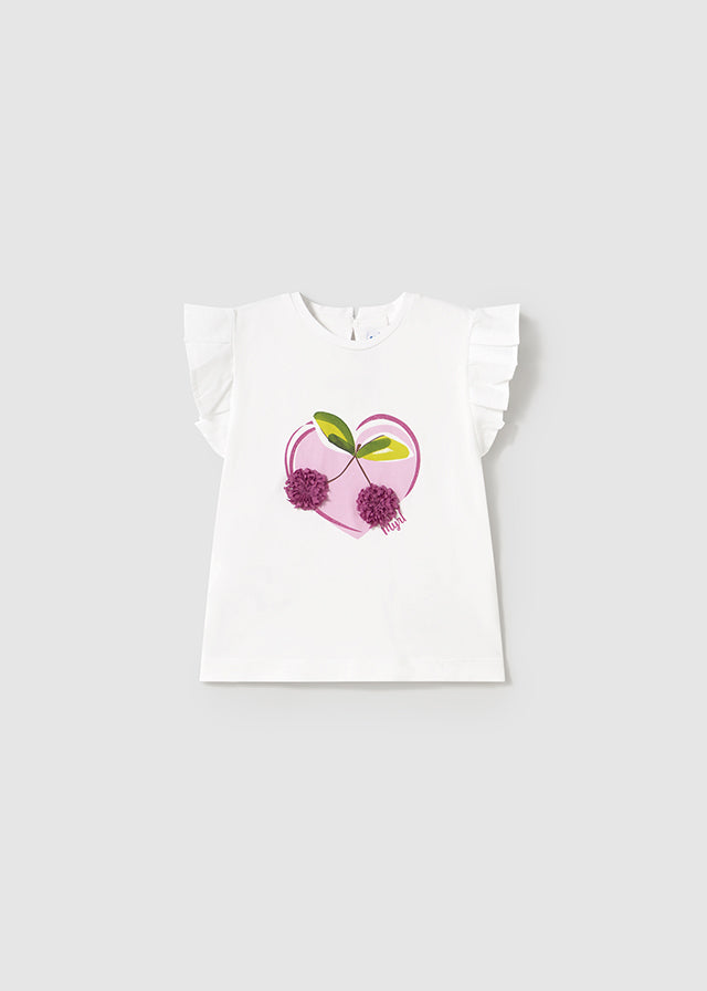 Mayoral S/S T-Shirt Cherries