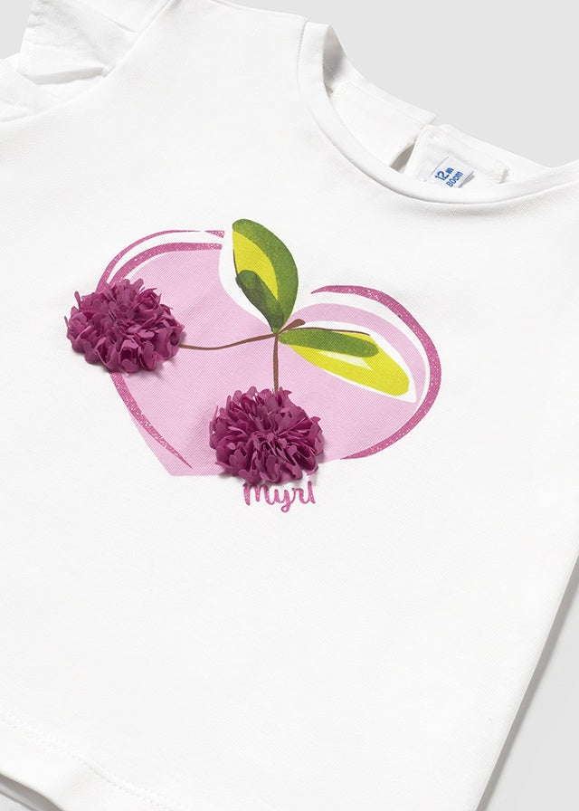 Mayoral S/S T-Shirt Cherries