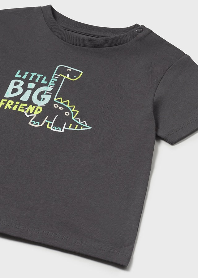 Mayoral S/S T-Shirt Dino Little Big Friend