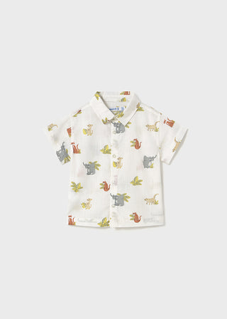 Mayoral S/S Shirt Animals