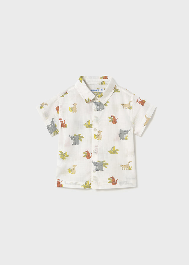 Mayoral S/S Shirt Animals