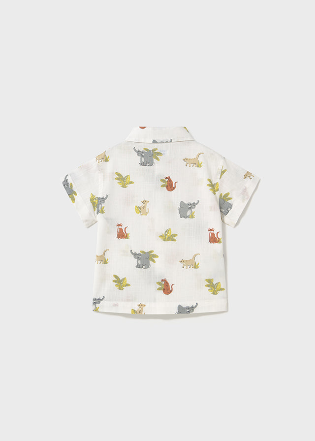 Mayoral S/S Shirt Animals
