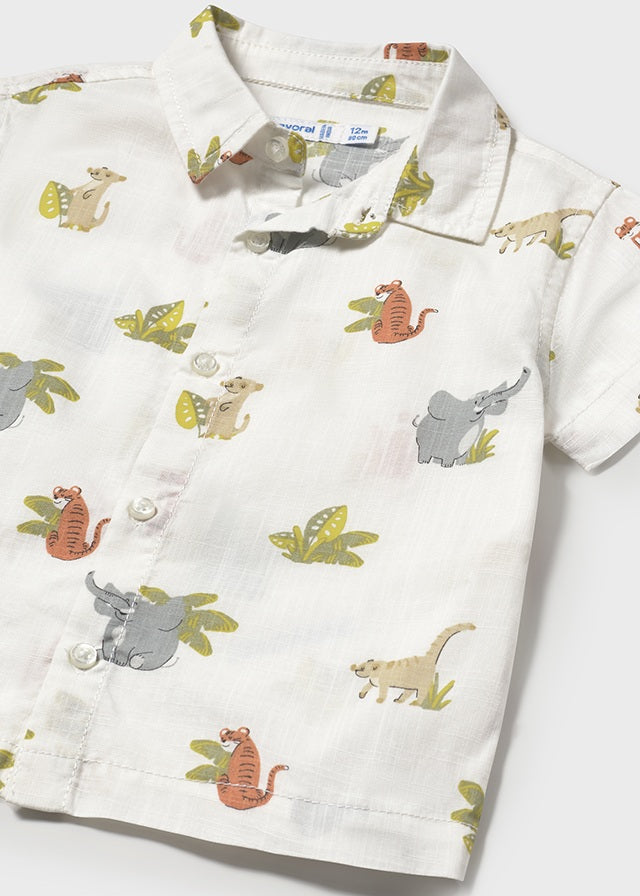 Mayoral S/S Shirt Animals