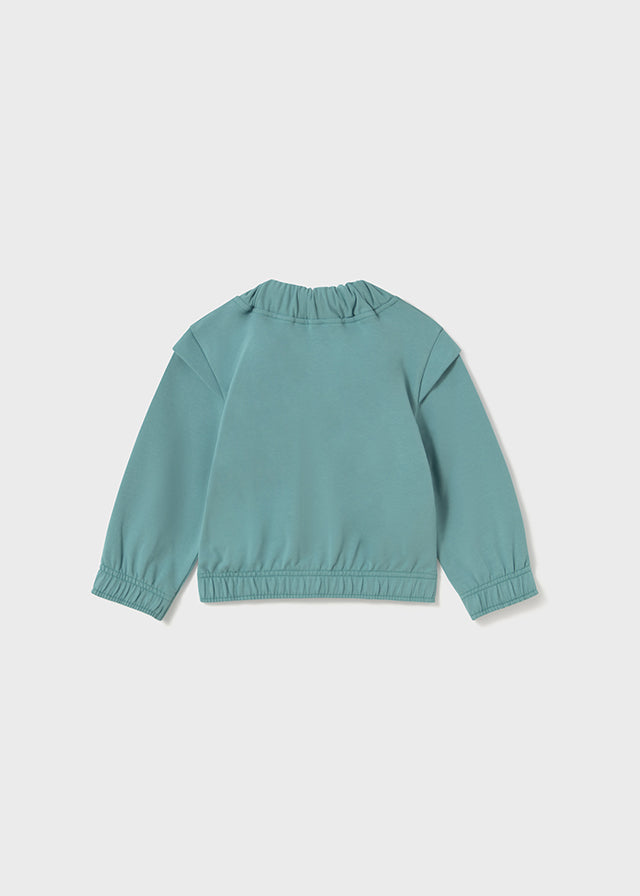 Mayoral Fleece Pullover Emerald