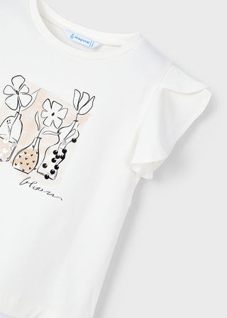 Mayoral S/S T-Shirt Bloom