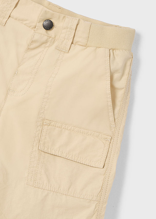 Mayoral Multipocket Shorts Cookie