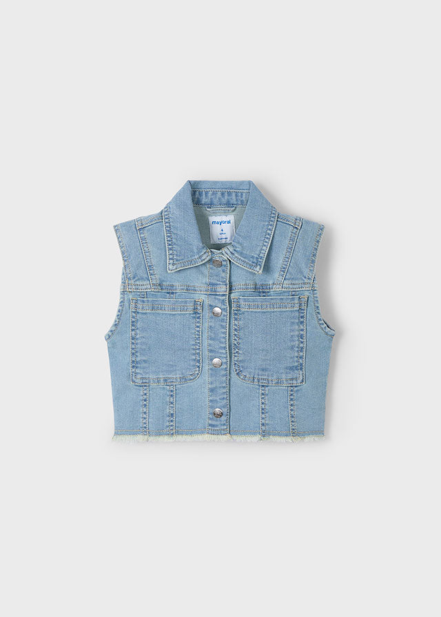 Mayoral Denim Vest