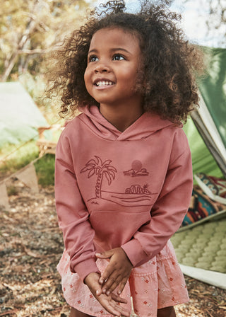 Mayoral Embroidered Pullover Guava