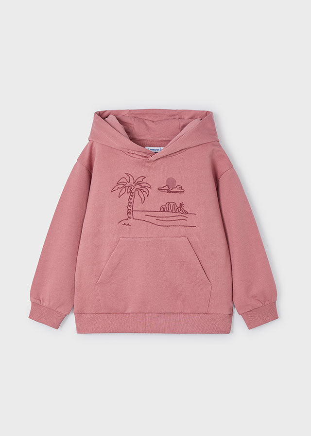 Mayoral Embroidered Pullover Guava