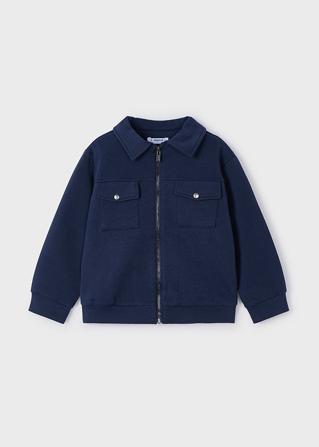 Mayoral Interlock Pullover Navy