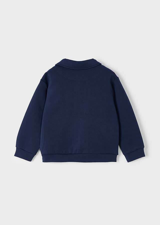 Mayoral Interlock Pullover Navy