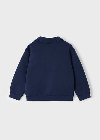 Mayoral Interlock Pullover Navy