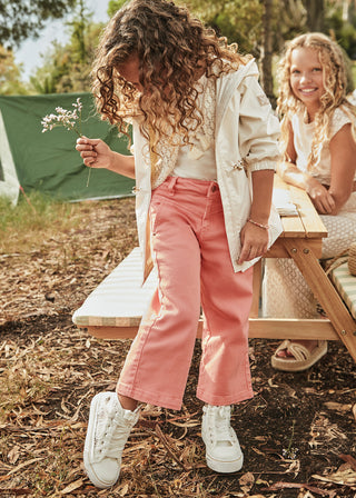 Mayoral Twill Trousers Salmon