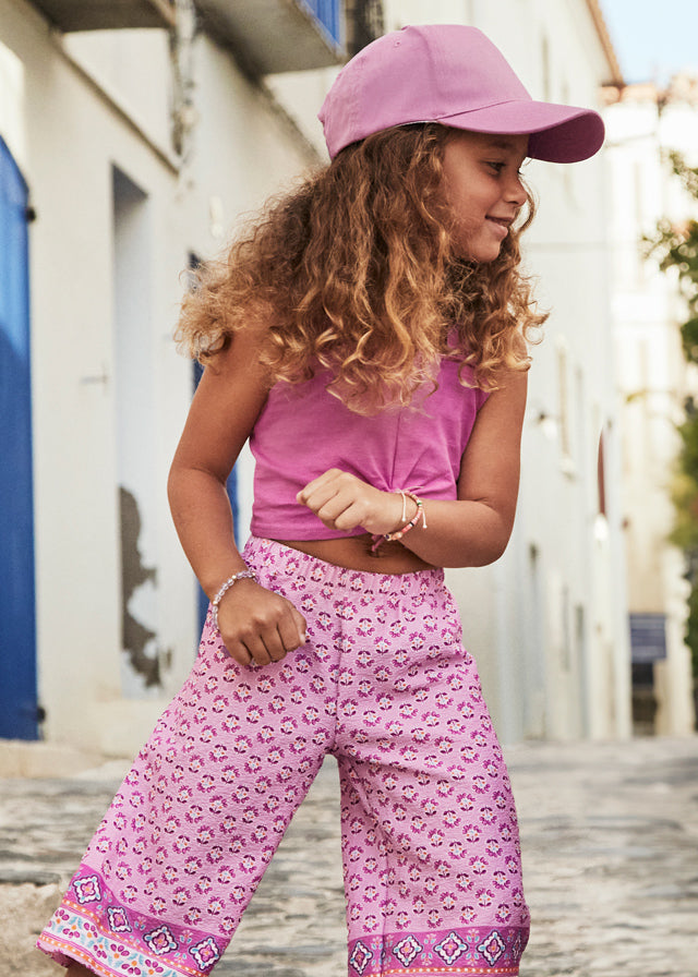 Mayoral Long Trousers Orchid Set