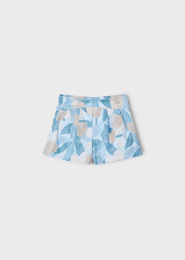 Mayoral Printed Skort Sky