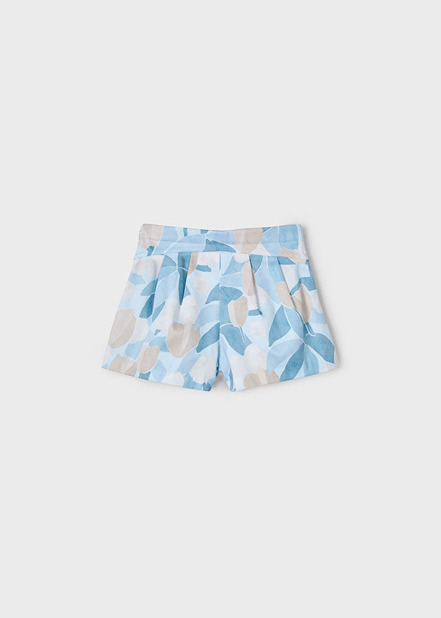 Mayoral Printed Skort Sky