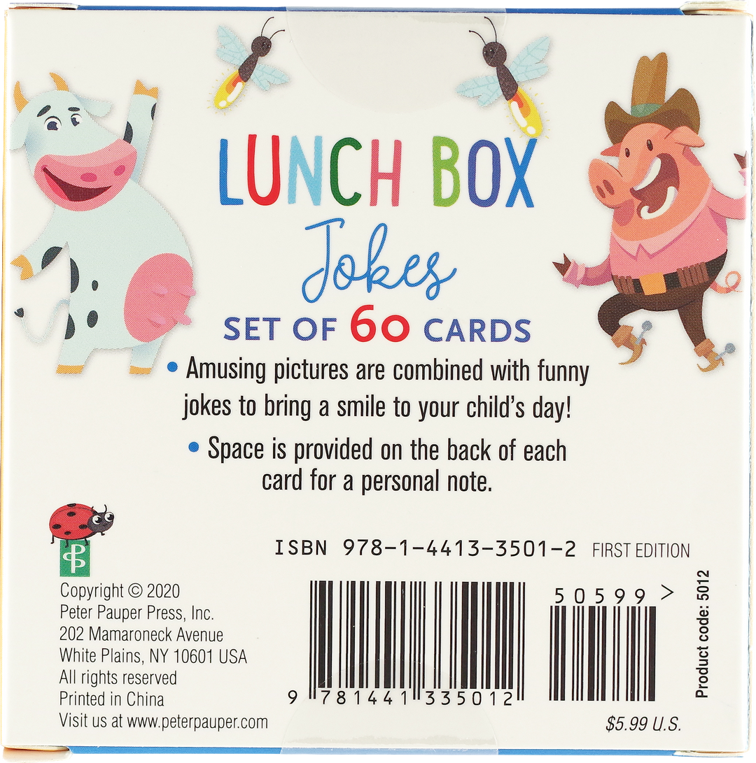 Peter Pauper Press - Lunch Box Jokes for Kids