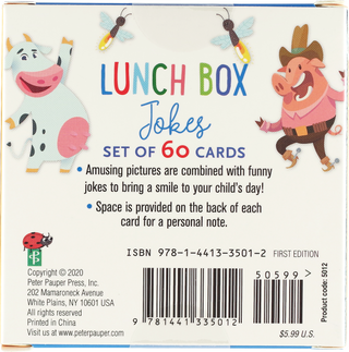 Peter Pauper Press - Lunch Box Jokes for Kids