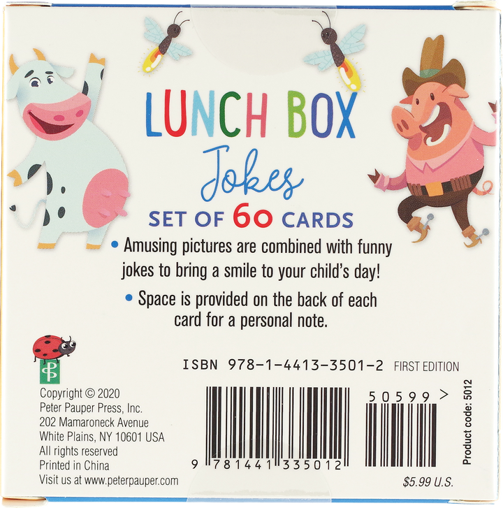 Peter Pauper Press - Lunch Box Jokes for Kids