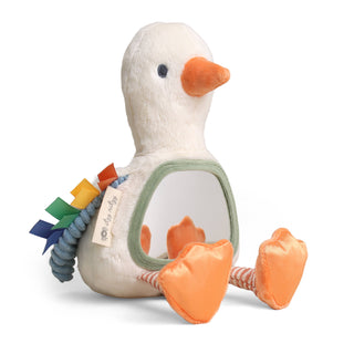 Itzy Ritzy - *NEW* Itzy Bitzy Mirror™ Sensory Tummy Time Mirror - Goose