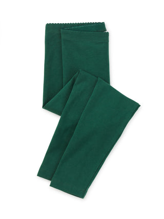 Tea Solid Leggings Pineneedle