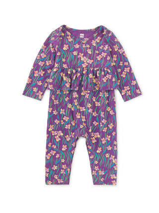 Tea Pretty Peplum Baby Romper Perfume