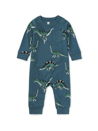 Tea Long Sleeve Pocket Baby Dynamic DInos