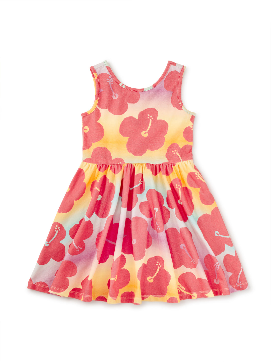 Tea Sleeveless Ballet Dress Rainbow