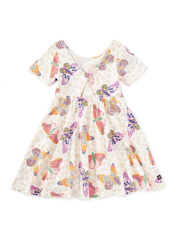Tea Twist Back Ballet Dress Jaguar Spot