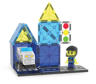 Magna-Tiles - Police Patrol 20-Piece Set
