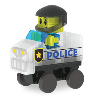 Magna-Tiles - Police Patrol 20-Piece Set
