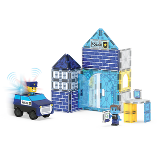 Magna-Tiles - Police Station 35-Piece Set