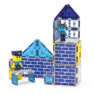 Magna-Tiles - Police Station 35-Piece Set