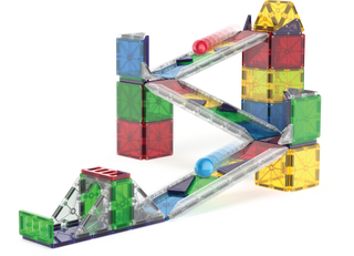 Magna-Tiles - Rail Racers Deluxe 90-Piece Set