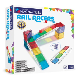 Magna-Tiles - Rail Racers 33-Piece Set