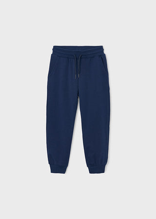 Mayoral Cuffed Fleece Trousers Navy