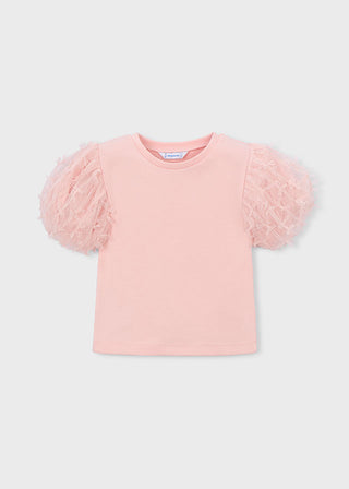 Mayoral S/S Tulle T-Shirt Blossom