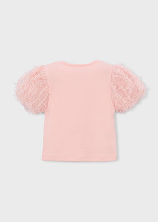 Mayoral S/S Tulle T-Shirt Blossom