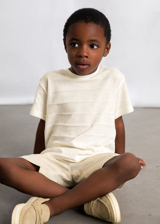 Mayoral S/S T-Shirt Cream