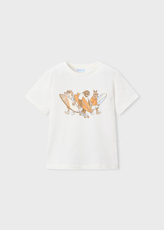 Mayoral T-Shirt Surfboard Animals