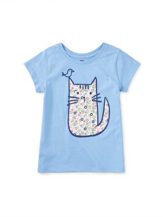 Tea Azulejo Cat Graphic Tee