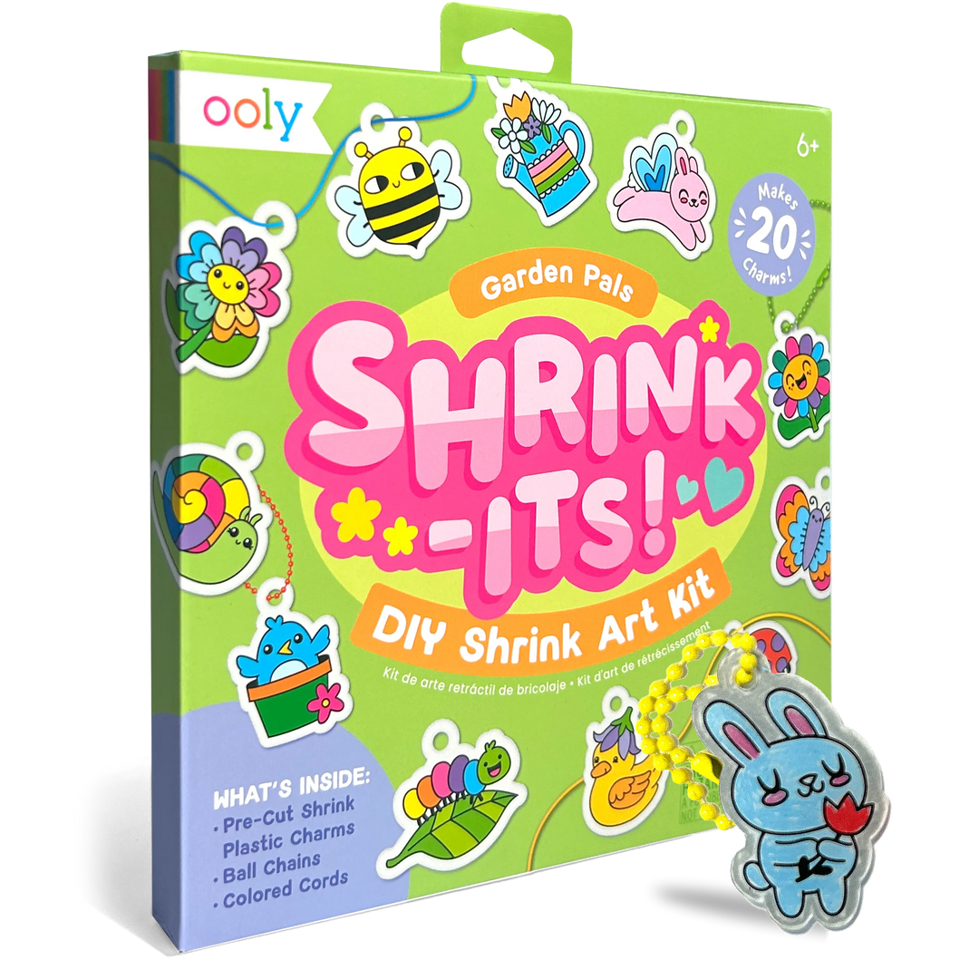 OOLY - Shrink-its! DIY Shrink Art Kit - Garden Pals