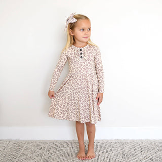 Gigi and Max - Amari Leopard TUTU DRESS Bamboo Kids Clothes Outfit