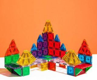 Magna-Tiles - Magna-Tiles MicroMAGS 70-Piece Deluxe Set