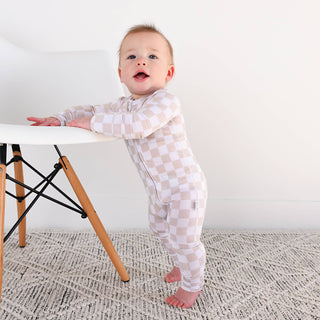 Gigi and Max - Oakley Zip Bamboo Baby Pajama Sleepies Little Baby