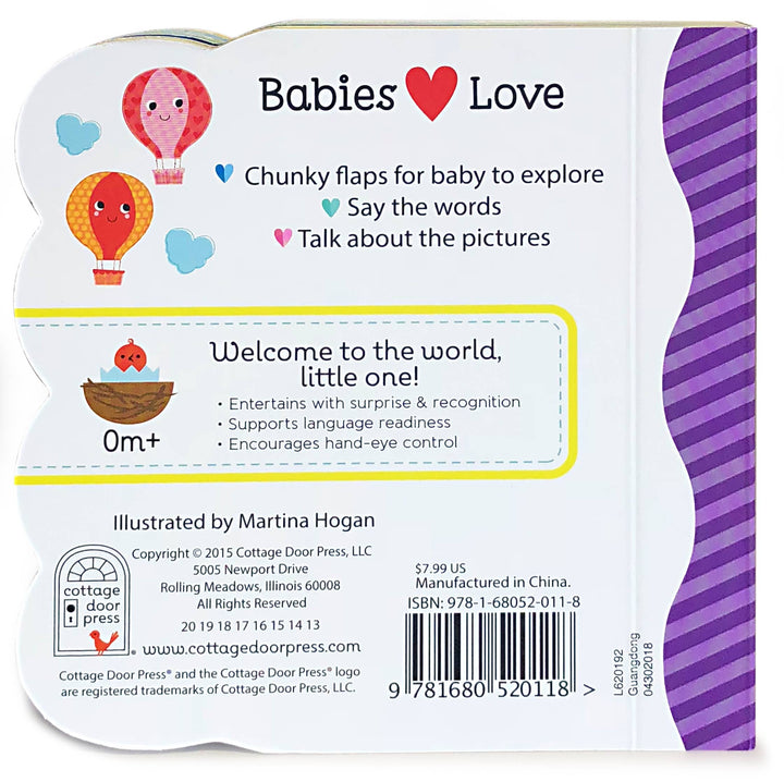 Cottage Door Press - Babies Love Things that Go Lift-a-Flap Board Book