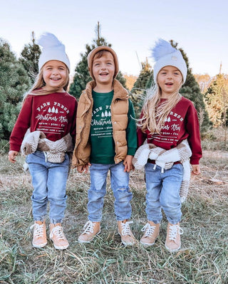 Holland Ave Clothing - Fresh Farm | Kids & Adult Christmas Sweatshirt