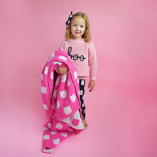 Gigi and Max - Boo Pink SWEATER Halloween Kids Top