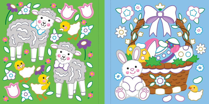 Peter Pauper Press - Color-By-Foil Sticker Book - Easter